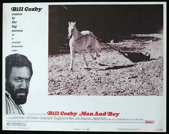 MAN AND BOY 1971 Bill Cosby ORIGINAL US Lobby card 6