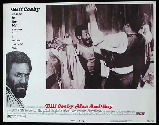 MAN AND BOY 1971 Bill Cosby ORIGINAL US Lobby card 8