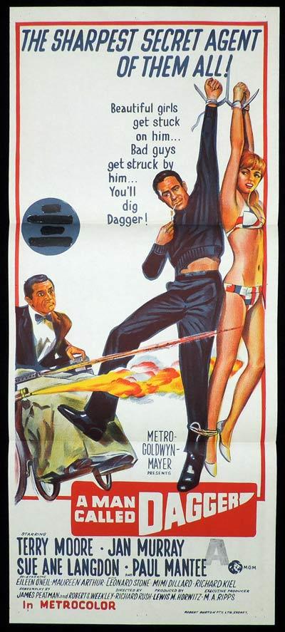 A MAN CALLED DAGGER Daybill Movie Poster