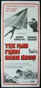 MAN FROM HONG KONG 1975 George Lazenby RARE Movie poster