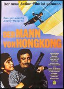 MAN FROM HONG KONG 1975 George Lazenby RARE German Movie poster