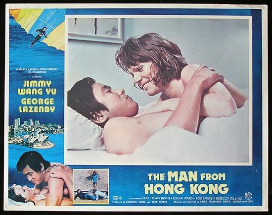 MAN FROM HONG KONG 1975 George Lazenby RARE Lobby Card 2