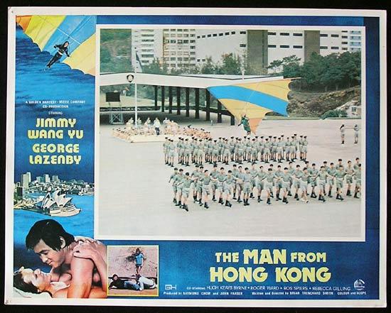 MAN FROM HONG KONG 1975 George Lazenby RARE Lobby Card 3