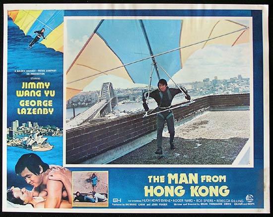 MAN FROM HONG KONG 1975 George Lazenby RARE Lobby Card 4