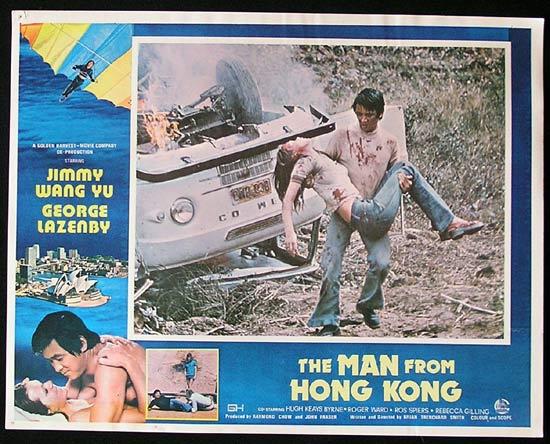 MAN FROM HONG KONG 1975 George Lazenby RARE Lobby Card 5