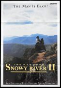 MAN FROM SNOWY RIVER II Original ADVANCE 1 sheet Movie poster