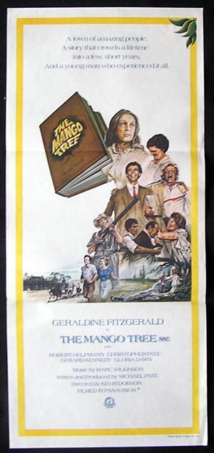 MANGO TREE Movie Poster 1977 Country of Origin Australian Film