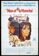 MAN OF LA MANCHA One Sheet Movie Poster Peter O'Toole Sophia Loren