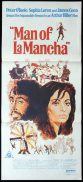 MAN OF LA MANCHA 1972 Sophia Loren Daybill Movie poster
