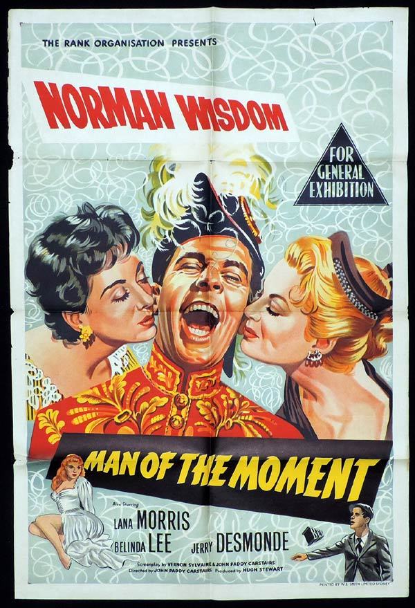 MAN OF THE MOMENT One Sheet Movie Poster Norman Wisdom