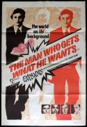 THE MAN WHO GETS WHAT HE WANTS aka ELITE GROUP One Sheet Movie Poster Alain Delon