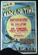 1933 AUSTRALIAN NEWSREEL March of Time ORGINAL Movie poster