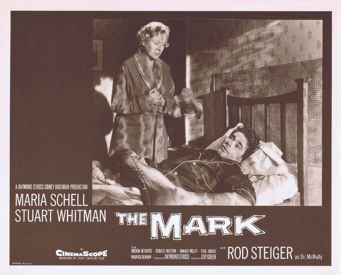 THE MARK Original Lobby Card 3 Maria Schell Stuart Whitman Rod Steiger