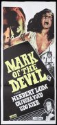 MARK OF THE DEVIL Original Daybill Movie Poster Herbert Lom Udo Kier Horror