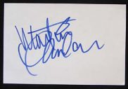 MARTIN LANDAU (Starred in Hitchcock's North by Northwest) - Autographed Index card