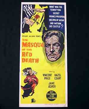 MASQUE OF THE RED DEATH ’64-Vincent Price-poster
