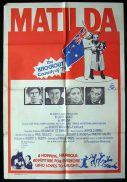 MATILDA 1978 Elliott Gould BOXING KANGAROO One sheet Movie poster