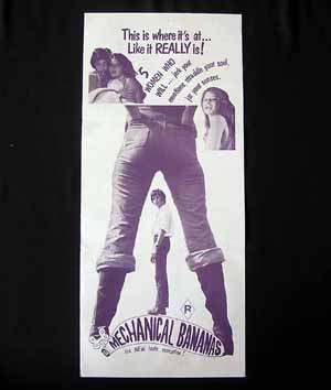 MECHANICAL BANANAS ’72-Erotic Escape-SEX poster