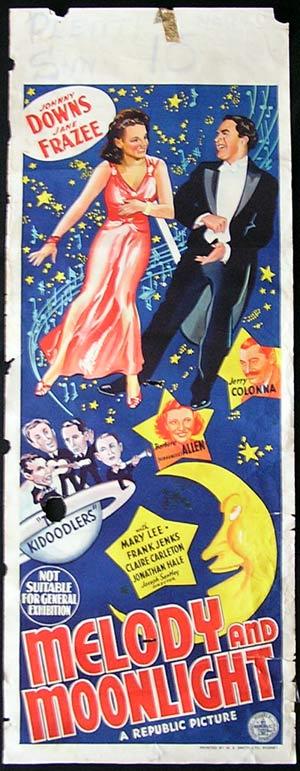 MELODY AND MOONLIGHT 1940 Jane Frazee LONG DAYBILL poster
