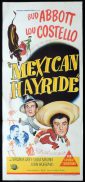 MEXICAN HAYRIDE Original Daybill Movie Poster Abbott and Costello