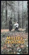 MILLER'S CROSSING Original Daybill Movie Poster Marcia Gabriel Byrne Gay Harden