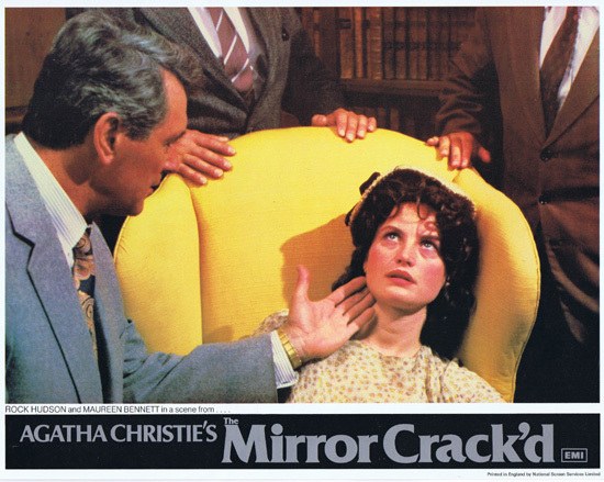 THE MIRROR CRACK’D Original Lobby Card 2 Joan Collins Elizabeth Taylor