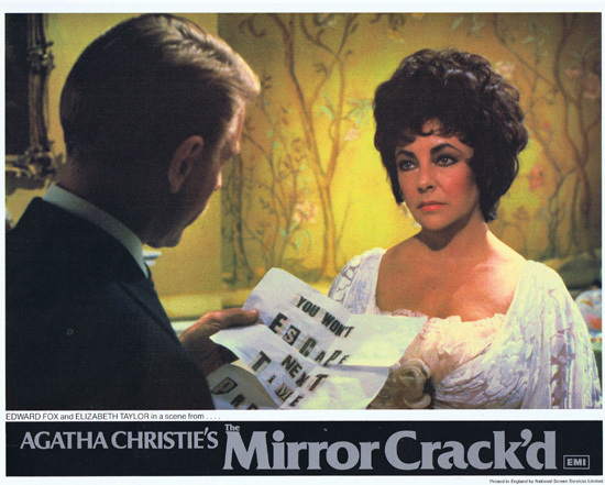 THE MIRROR CRACK’D Original Lobby Card 6 Joan Collins Elizabeth Taylor