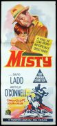 MISTY Original Daybill Movie Poster Arthur O'Connell