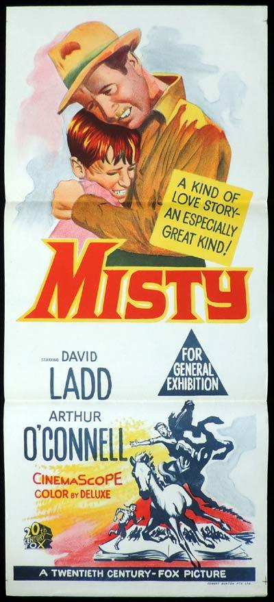 MISTY Original Daybill Movie Poster Arthur O’Connell