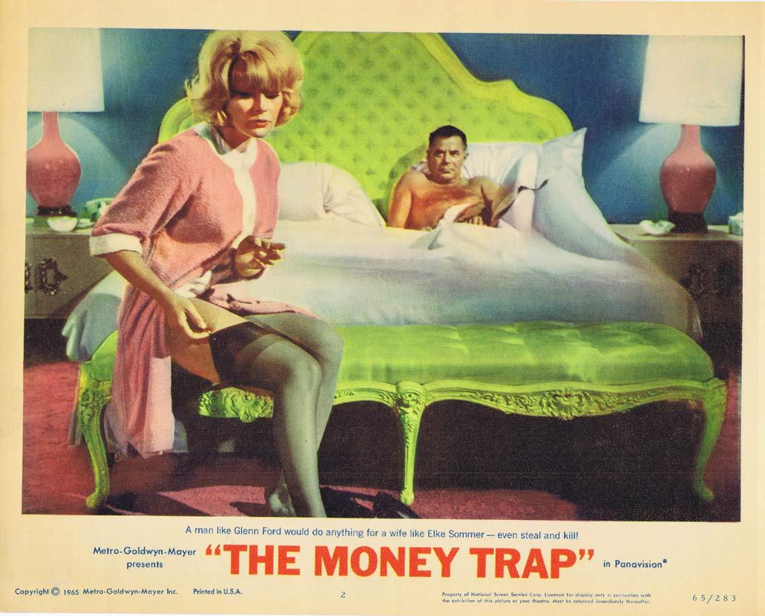 THE MONEY TRAP Lobby card 2 Glenn Ford Elke Sommer