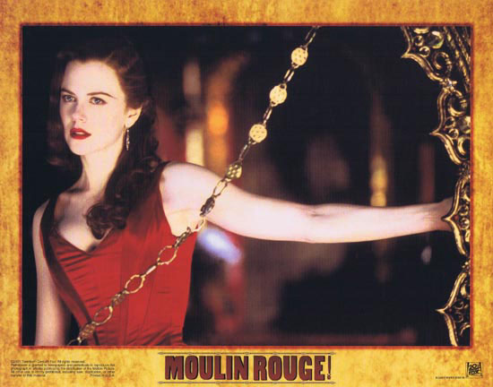 MOULIN ROUGE Original Lobby card 5 Nicole Kidman Ewan McGregor