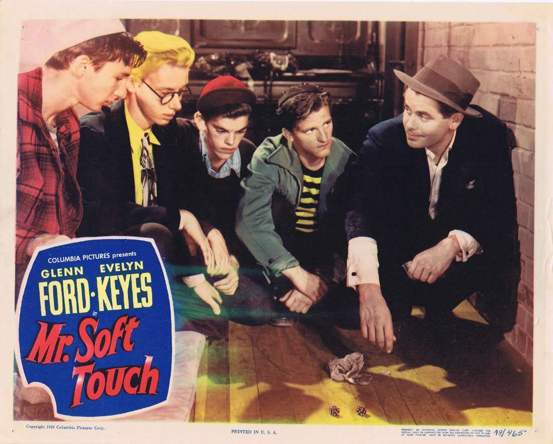 MR SOFT TOUCH 1949 Glenn Ford NOIR Lobby Card 3