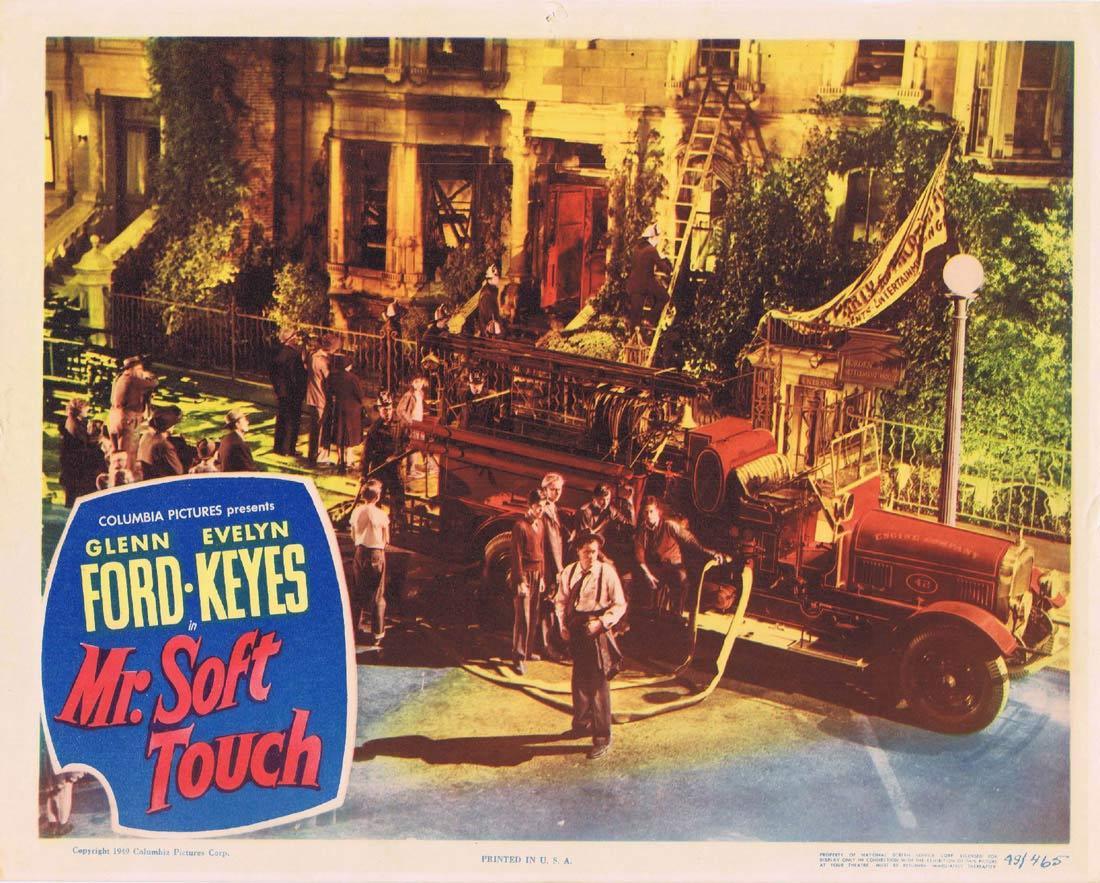 MR SOFT TOUCH 1949 Glenn Ford NOIR Lobby Card 5