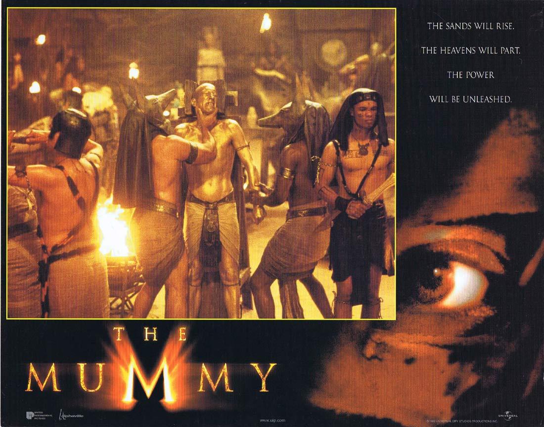 THE MUMMY Original Lobby Card 2 Brendan Fraser Rachel Weisz