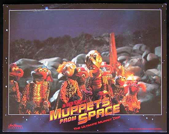 MUPPETS FROM SPACE Vintage Lobby Card 2 Miss Piggy Jim Henson