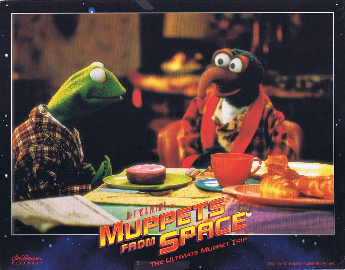 MUPPETS FROM SPACE Vintage Lobby Card 5 Gonzo Kermit the Frog