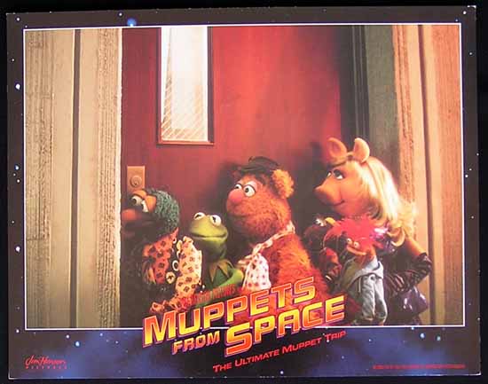 MUPPETS FROM SPACE Vintage Lobby Card 4 Miss Piggy Jim Henson