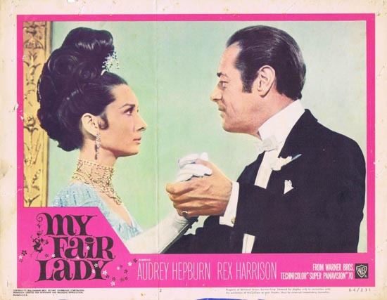MY FAIR LADY 1964 Audrey Hepburn Lobby Card 2