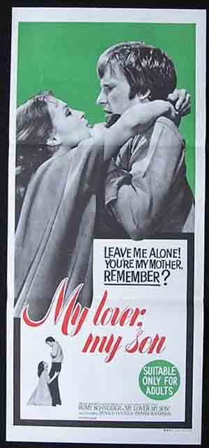 MY LOVER MY SON Original Daybill Movie Poster Romy Schneider Dennis Waterman