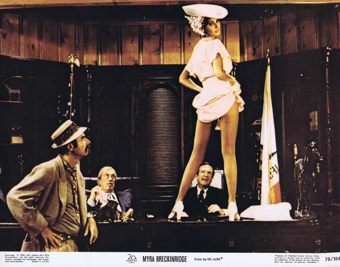MYRA BRECKINRIDGE Lobby Card 1 Mae West John Huston Raquel Welch