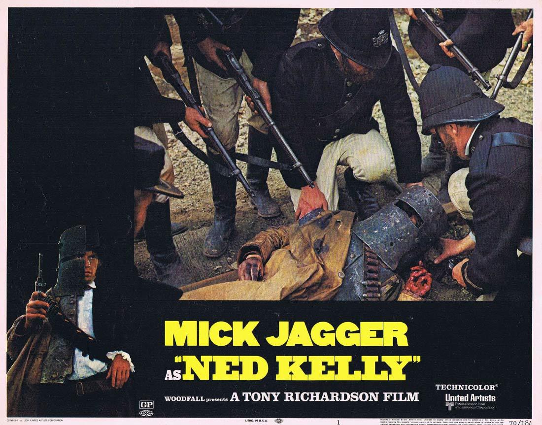 NED KELLY Original US Lobby Card 1 Mick Jagger