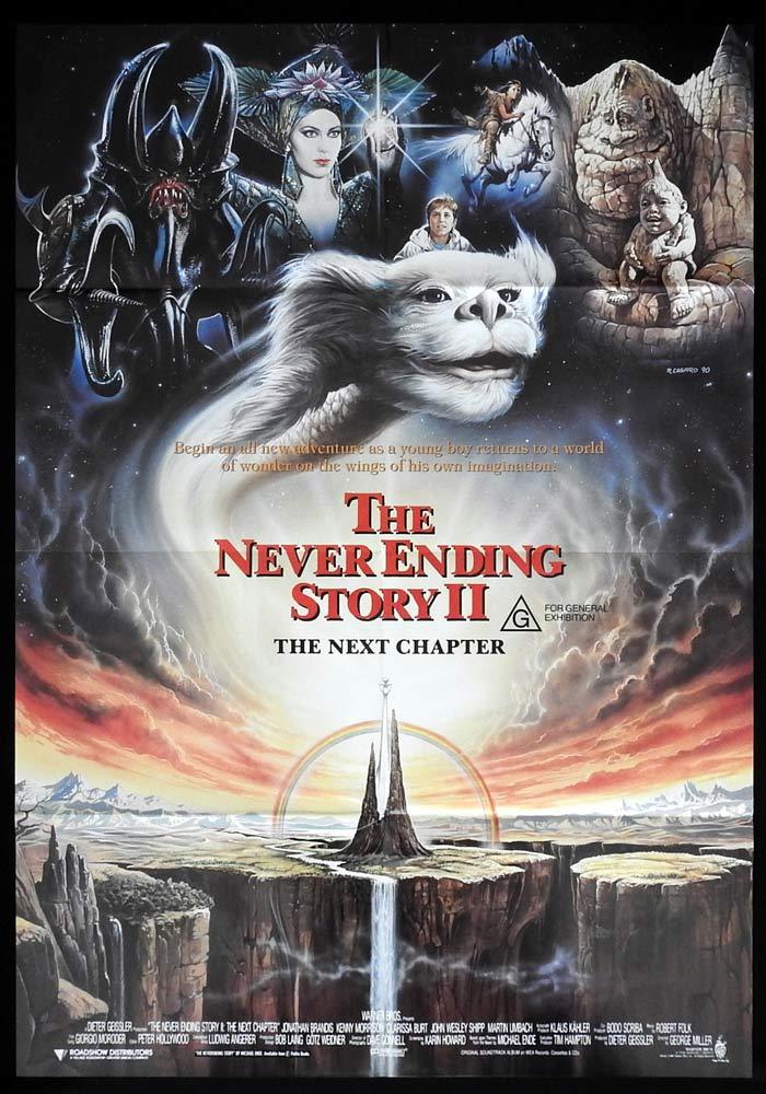 NEVER ENDING STORY II One sheet Movie poster George Miller