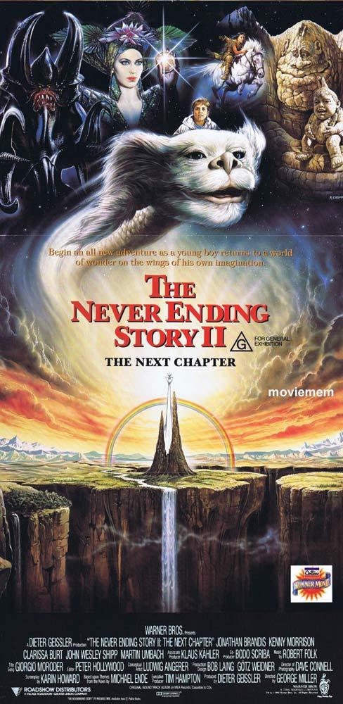 NEVER ENDING STORY II Original daybill Movie poster George Miller