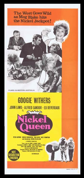 NICKEL QUEEN Daybill Movie Poster GOOGIE WITHERS John Laws