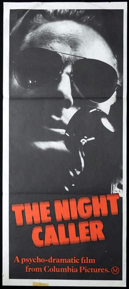 THE NIGHT CALLER Original Daybill Movie Poster