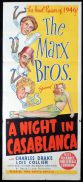 A NIGHT IN CASABLANCA Original Daybill Movie Poster The Marx Brothers