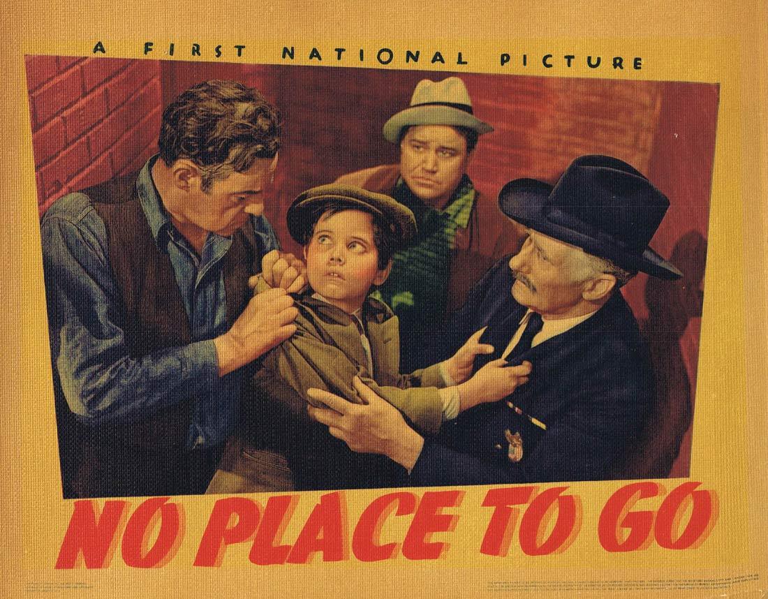 NO PLACE TO GO Lobby Card 5 Dennis Morgan Gloria Dickson Fred Stone 1939
