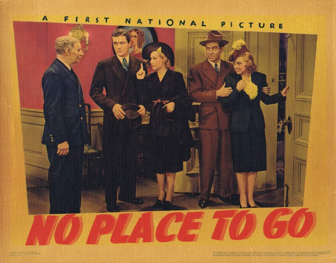 NO PLACE TO GO Lobby Card 6 Dennis Morgan Gloria Dickson Fred Stone 1939