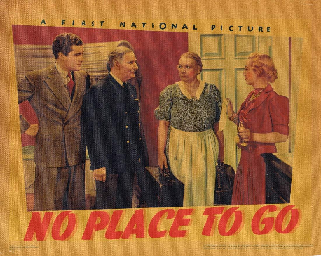 NO PLACE TO GO Lobby Card 8 Dennis Morgan Gloria Dickson Fred Stone 1939