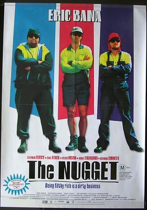 THE NUGGET Movie poster 2002 Eric Bana Australian Cinema One sheet